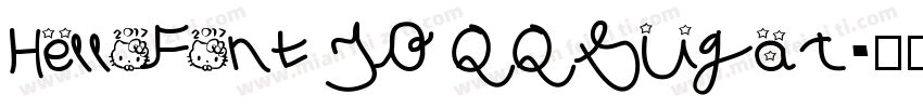 HelloFont ID QQSugar字体转换